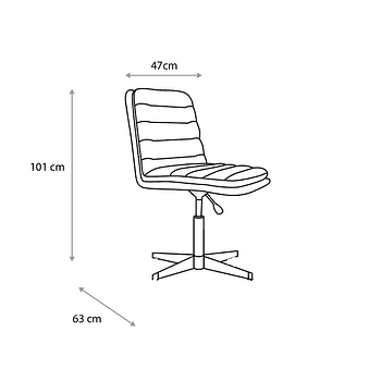 Silla Escritorio Tania Cuero