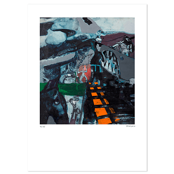 Minero - (88 x 68 cm) Artista: Bororo