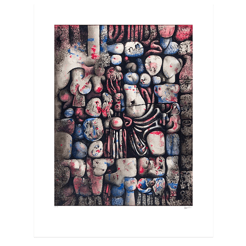 Piedra y silencio - (110 x 88 cm) Artista: Mario Carreño