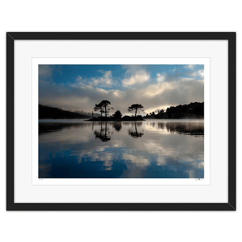 Lago Icalma - (68 x 88 cm) Artista: Guy Wenborne