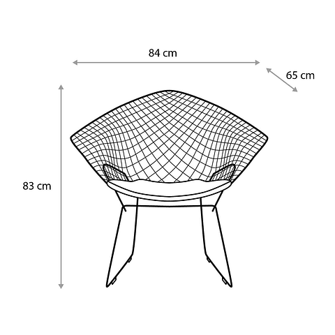 Silla Diamond Bertoia