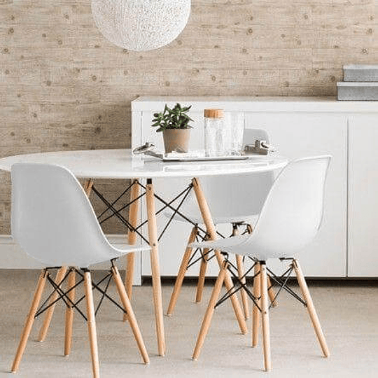 Mesa Eames Blanca 120cm