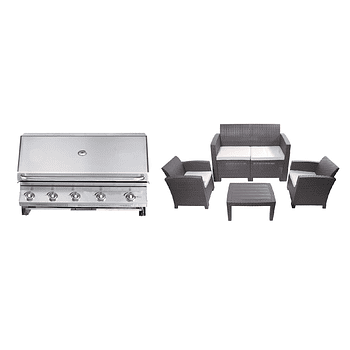 Combo Parrilla Easyfit Mas Terraza Santorini