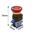 Botón de parada de emergencia 1