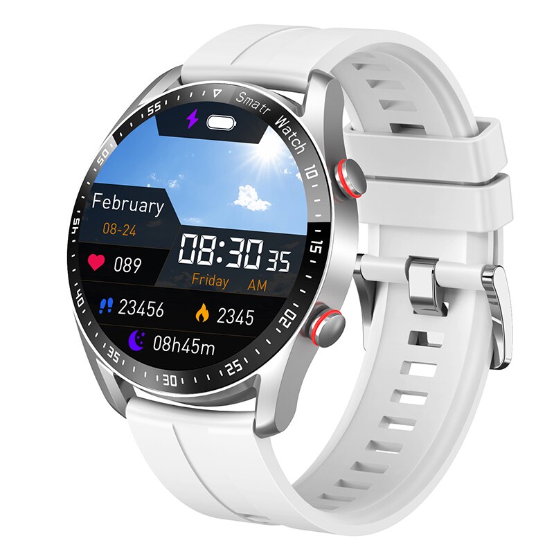 For Xiaomi Huawei Apple Phone Reloj Inteligente Hombre Smartwatch Man IP68  Ecg Ppg Smart Watch Men Android 2021 Blood Oxygen LED