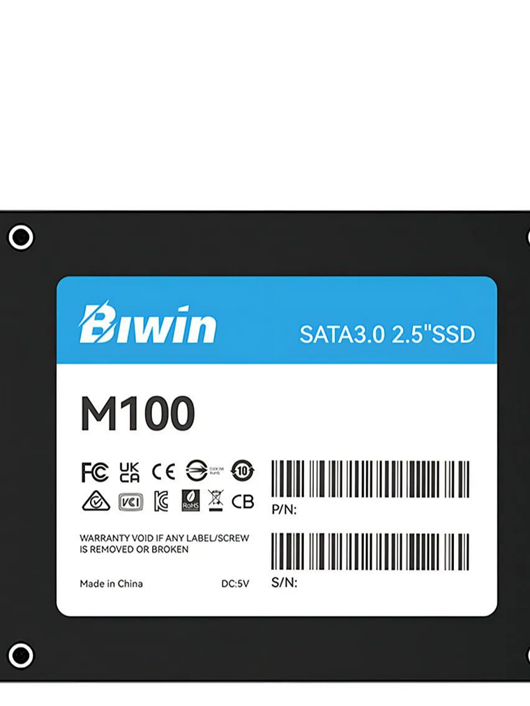  SSD 2,5 SATA III M100-512GB - BIWIN 2