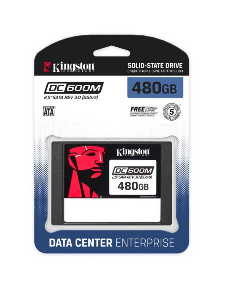 SSD 2,5 SATA III DC600M - 480GB - KINGSTON 3