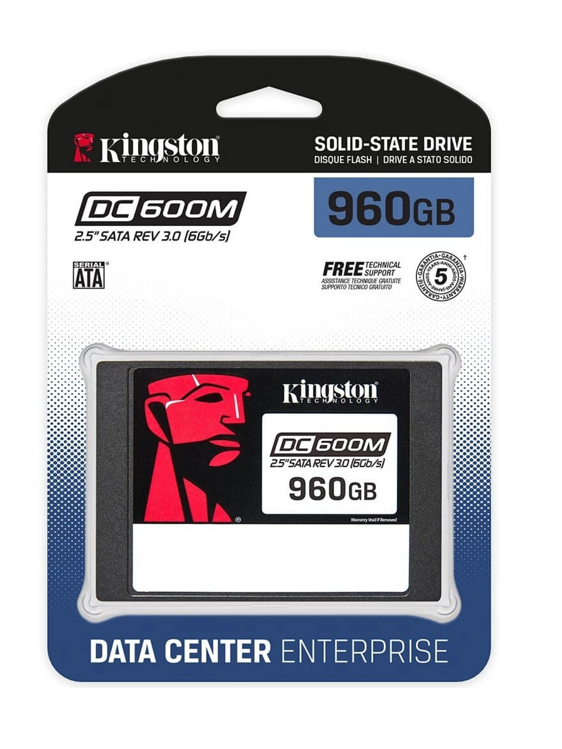   SSD 2,5 SATA III DC600M - 960GB - KINGSTON 4