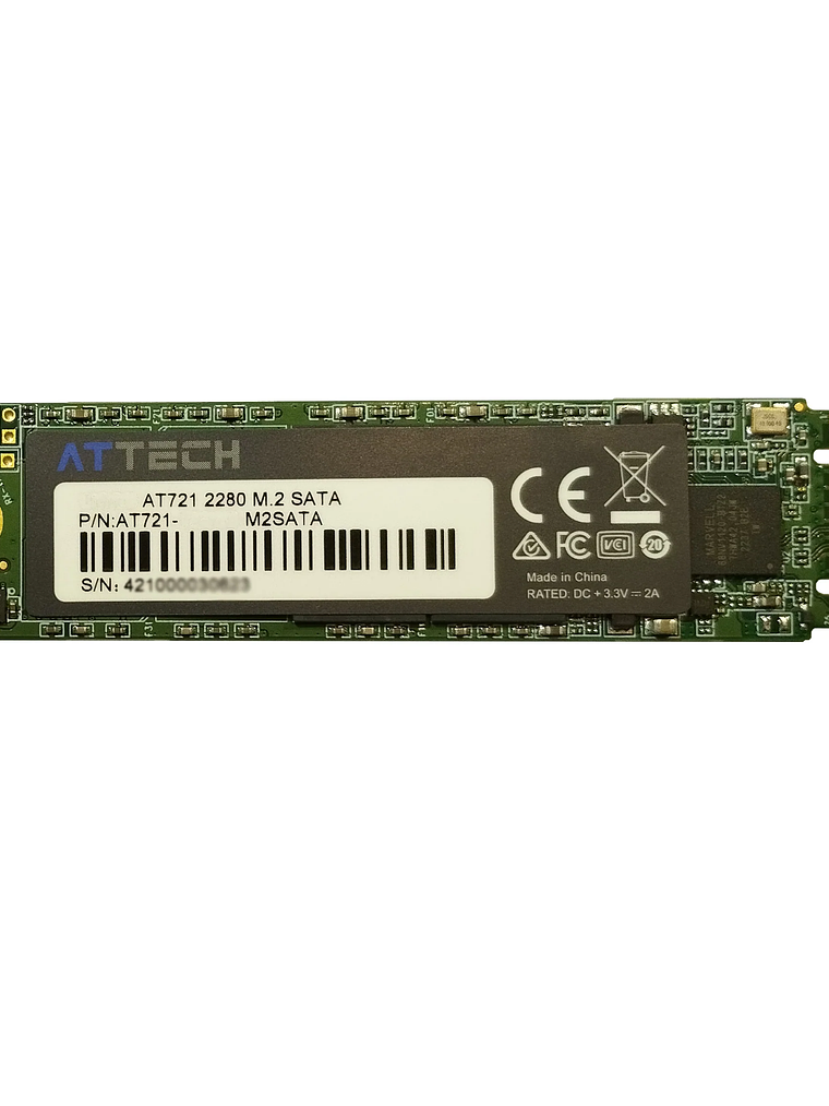  SSD M.2 SATA III AT721-256GB - ATTECH 1