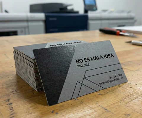 Tarjetas de Presentación, impresas 1 lado 9x5,5