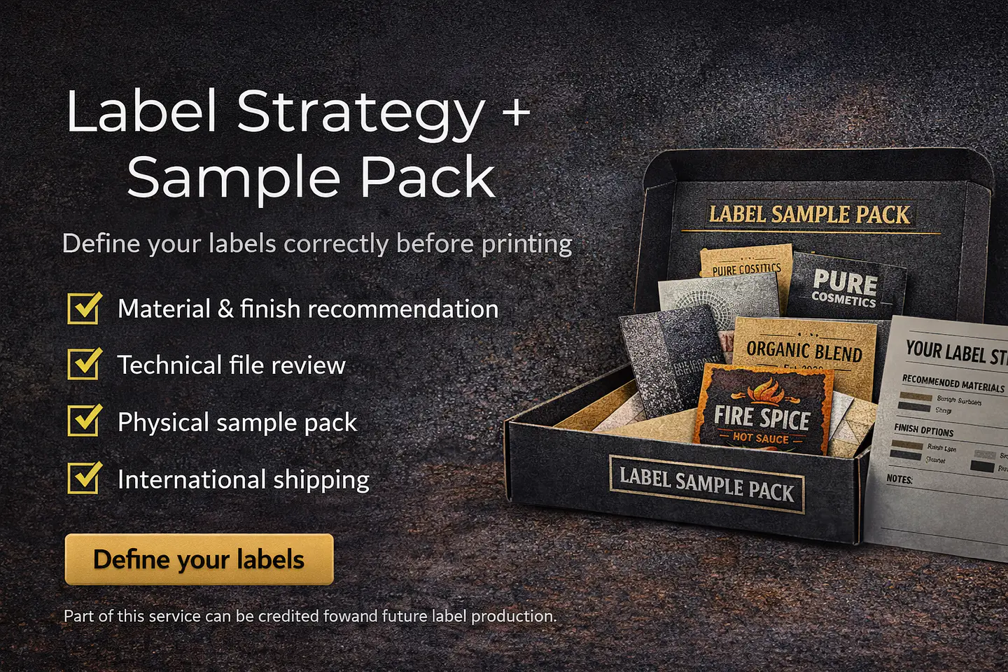 Label Strategy + Sample Pack 4