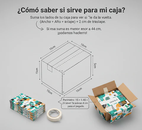 Fajas / Sleeves Personalizados para Cajas (Pack 50 unid.)
