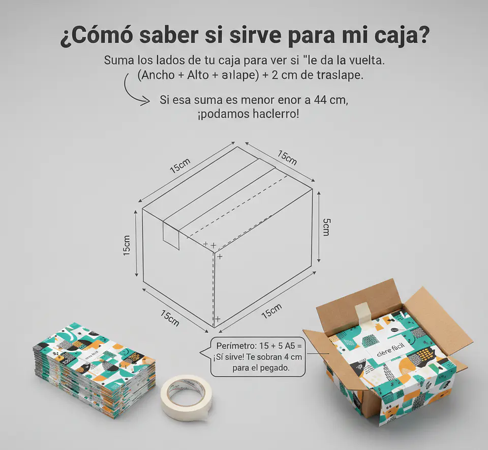 Fajas / Sleeves Personalizados para Cajas (Pack 50 unid.) 2