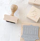 Timbre de Goma con base de madera - Miniatura 2