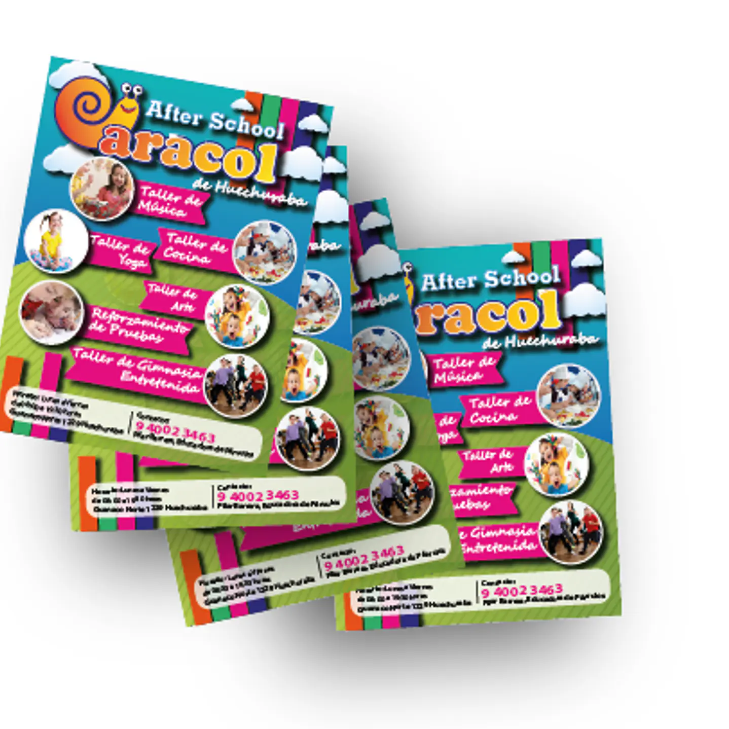 Volante - Flyer ¼ Carta (100 unidades) 1