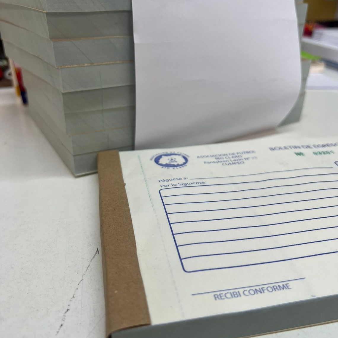 Formulario T. 22 (medio oficio/carta) 1