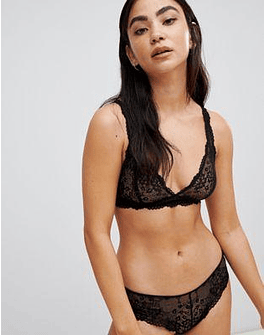 Monki Lace Thong