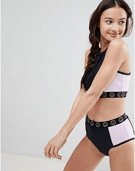 Lazy Oaf Happy Sad Bikini Bottoms