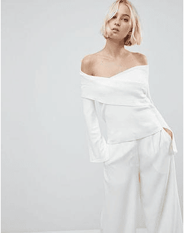 N12H Lounge Ready Flared Sleeve Top