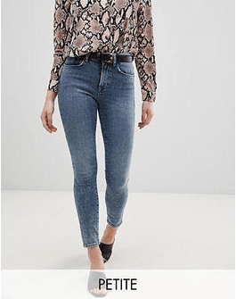 New Look Petite Acid Skinny Ankle Grazer Jeans