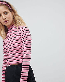 Nobody's Child Long Sleeve crop top