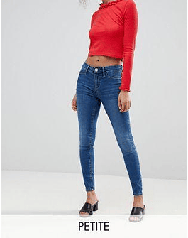 River Island Petite Molly Skinny Jeans