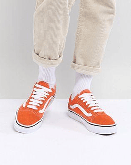 Vans Old Skool Sneakers In Orange