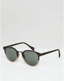 Jeepers Peepers round sunglasses in tort