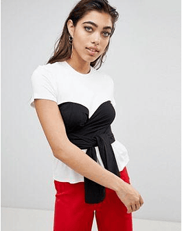 Ivyrevel T shirt with Contrast Bustier