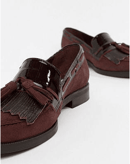 Dune Flat Suede Loafers
