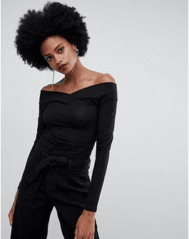 Miss Selfridge cross over bardot body