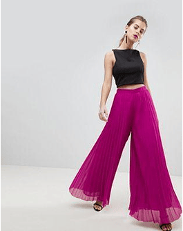 Morgan Pleated Palazzo Pant