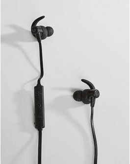Fresh n Rebel Wireless Sports In Earphones in Black