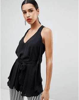 River Island Wrap Around Cami Top