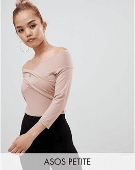 DESIGN Petite body with wrap front