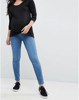 New Look Maternity Over The Bump Skinny Jegging