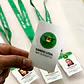 Credencial + lanyard + porta credencial acrílica - Miniatura 2