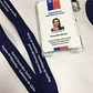 Credencial + lanyard + porta credencial acrílica - Miniatura 4