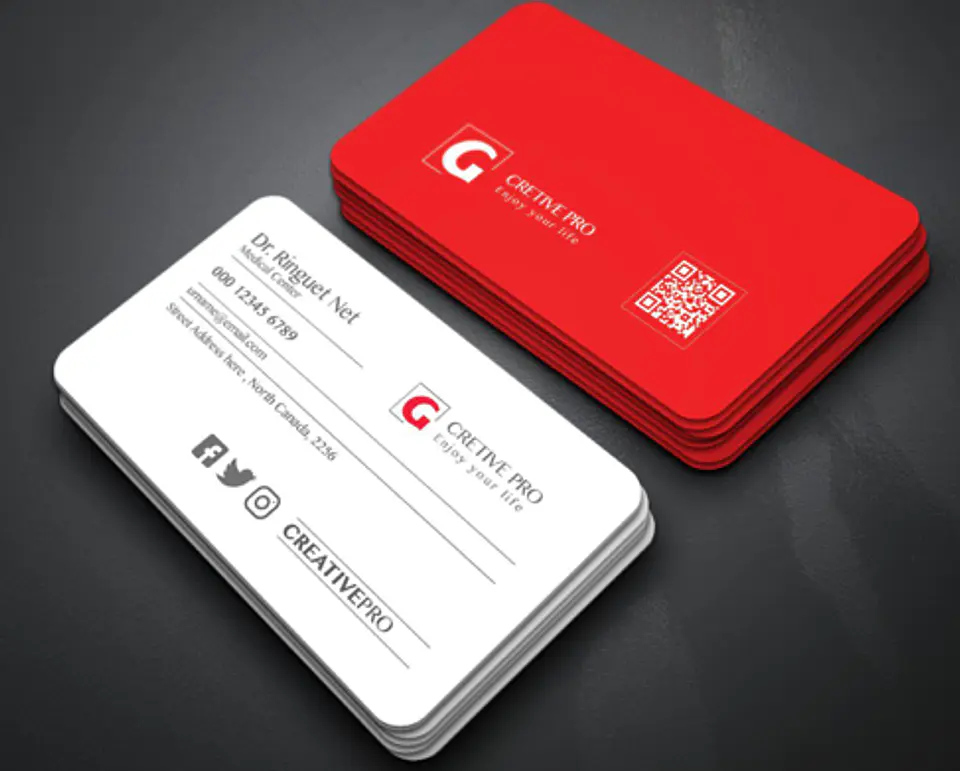 Tarjetas de presentación clásicas 4