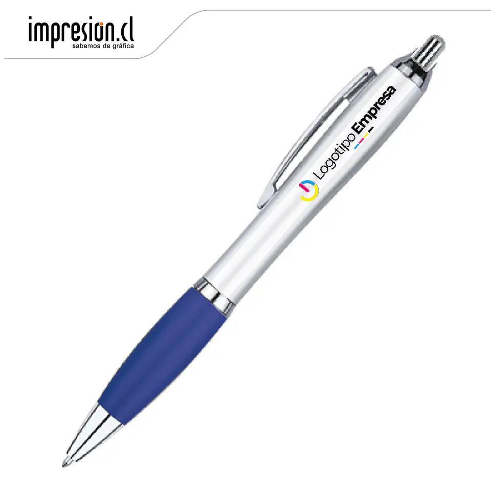 Bolígrafo plástico Wind Satin personalizado 1