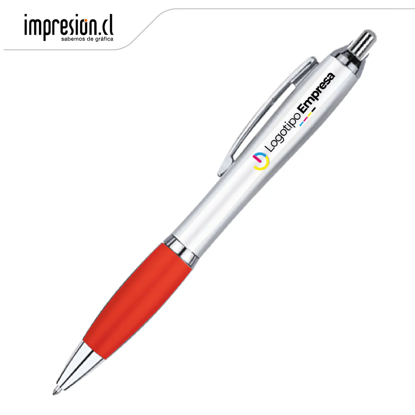 Bolígrafo plástico Wind Satin personalizado 5