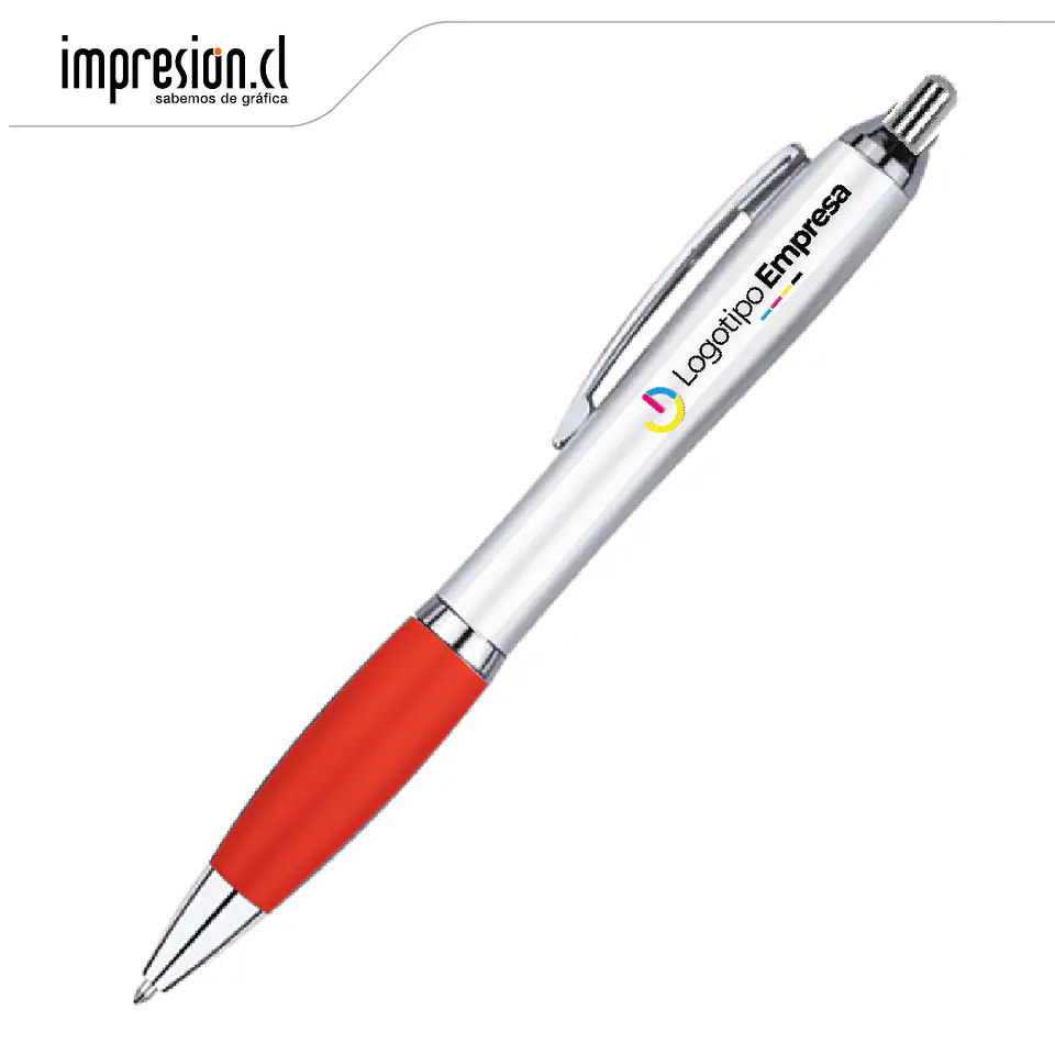 Bolígrafo plástico Wind Satin personalizado 5