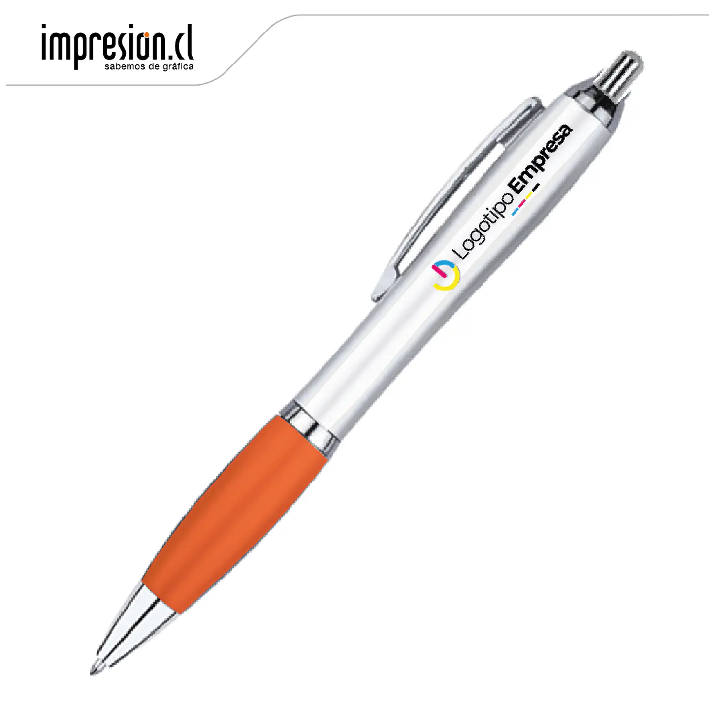 Bolígrafo plástico Wind Satin personalizado 4