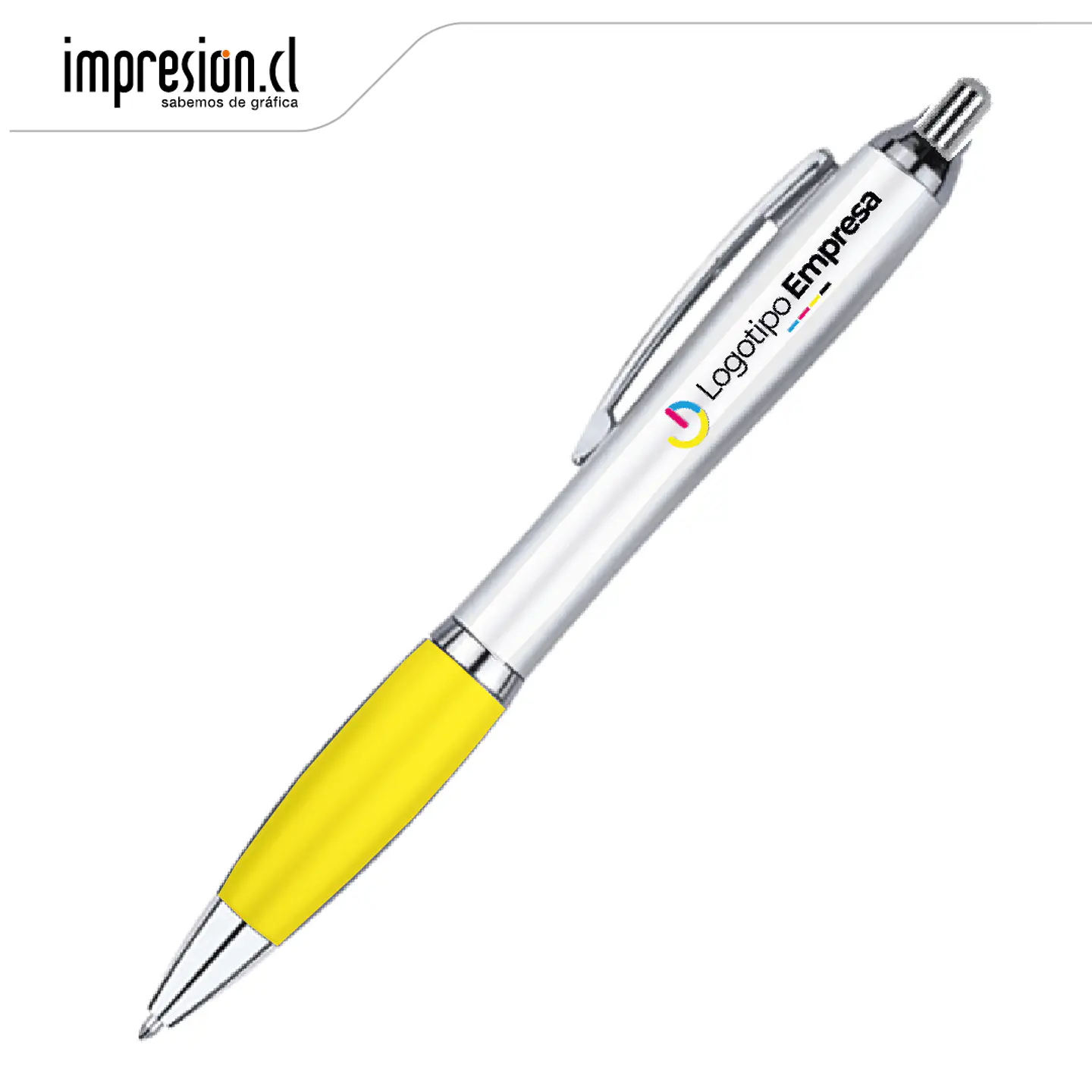 Bolígrafo plástico Wind Satin personalizado 6