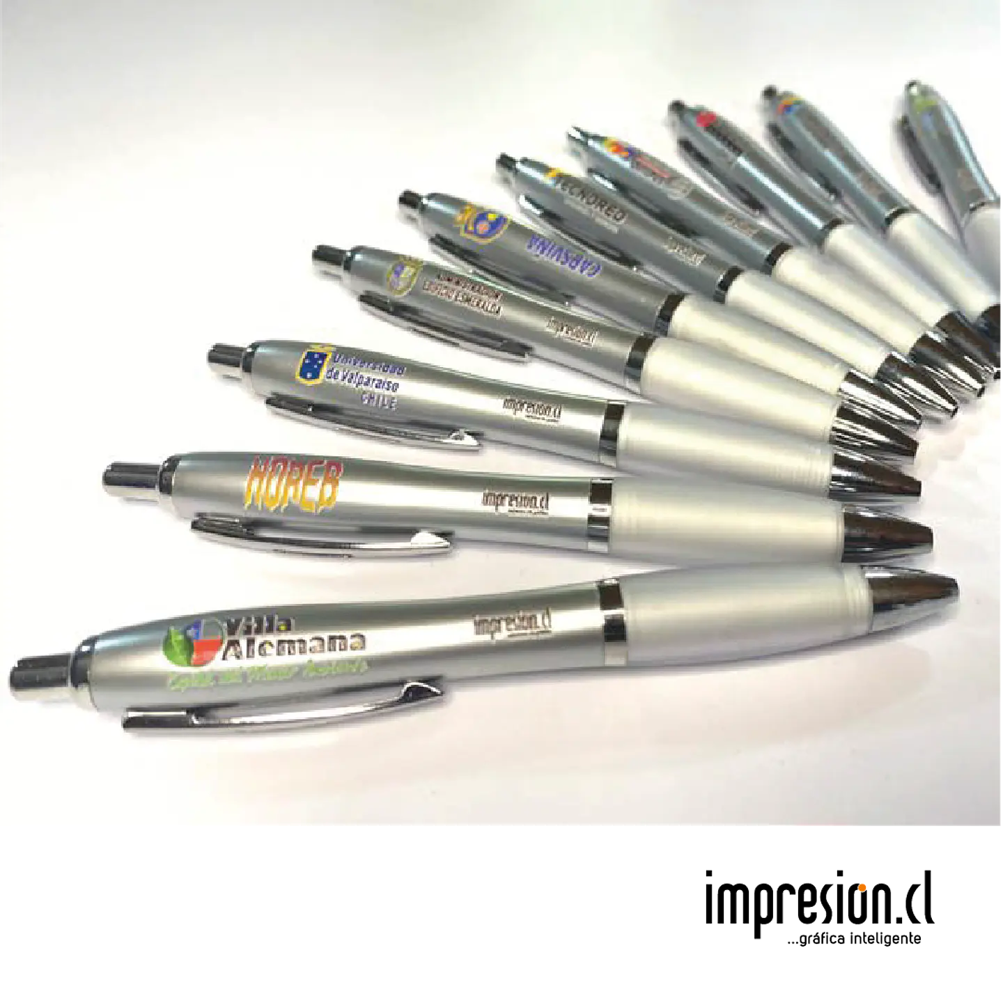 Bolígrafo plástico Wind Satin personalizado 9