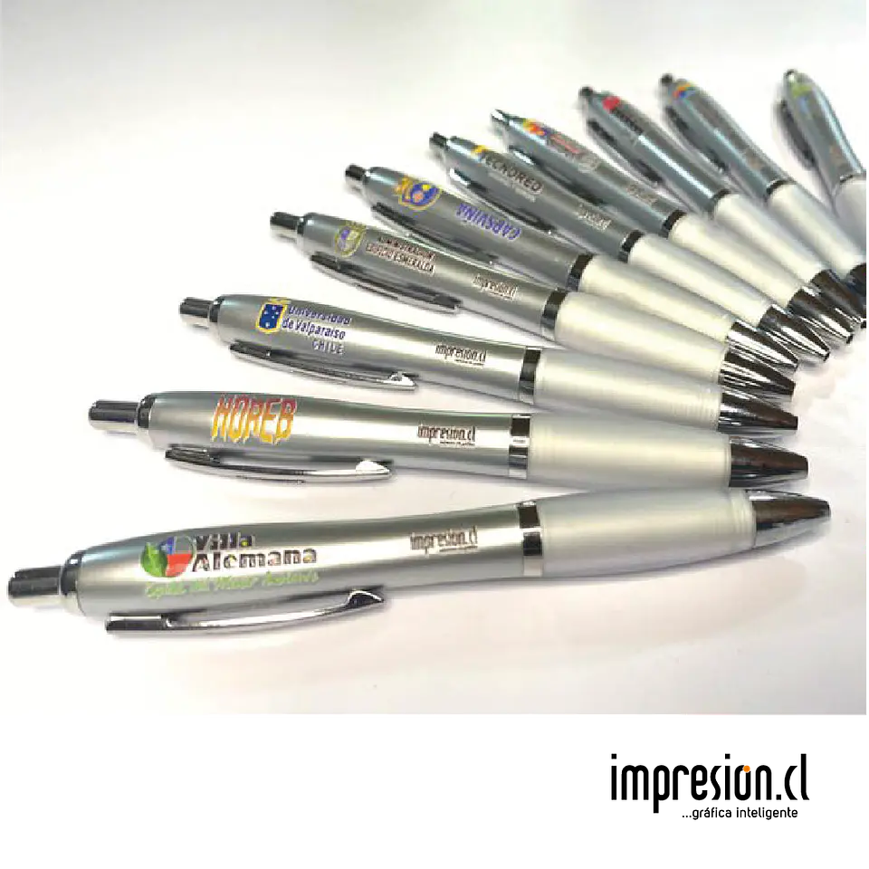 Bolígrafo plástico Wind Satin personalizado 9