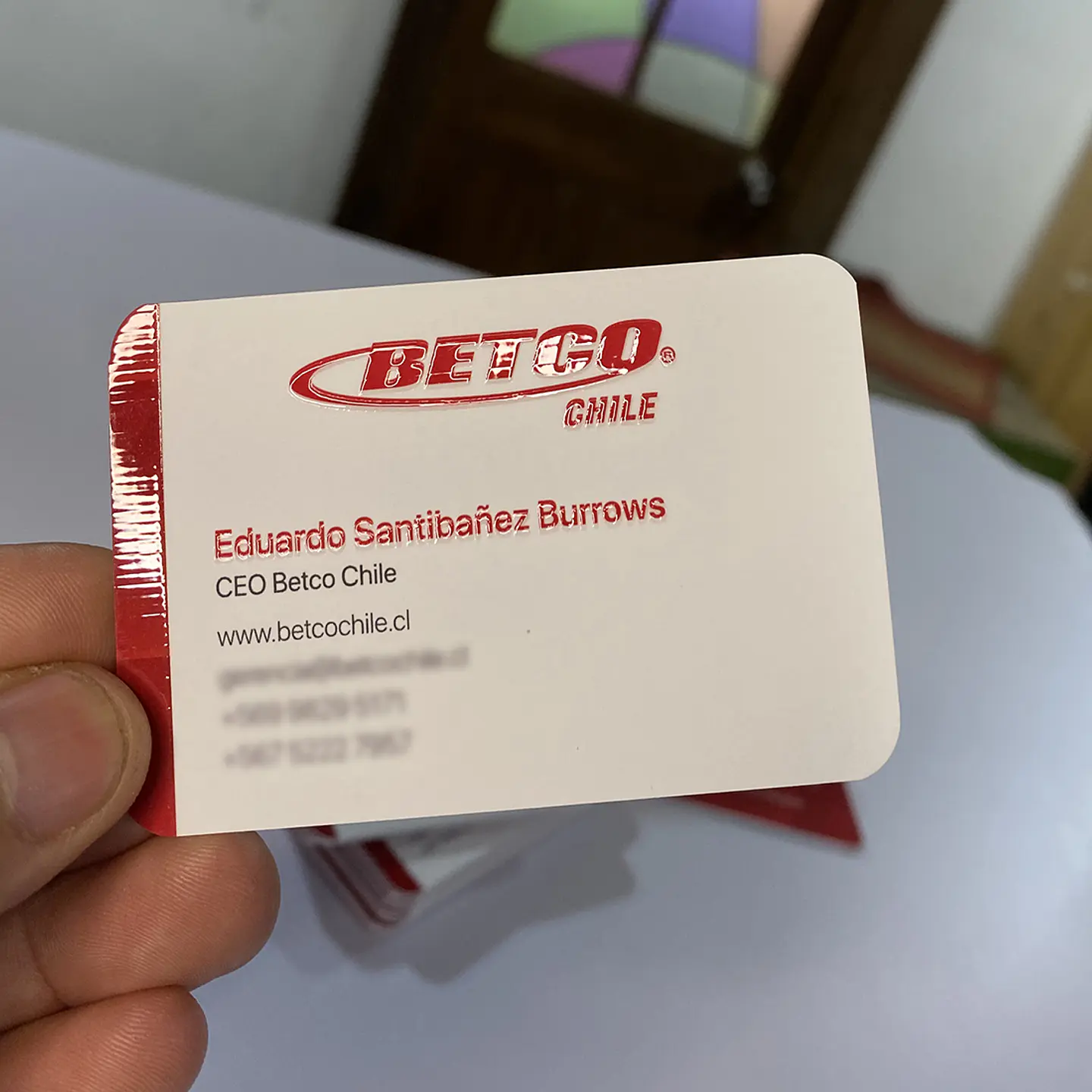 Tarjetas con barniz 3D brillante 4