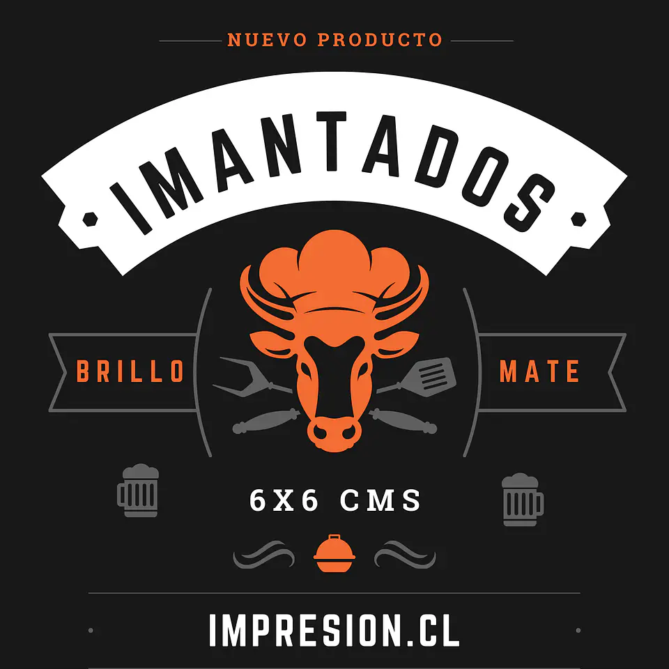 Imantados personalizados 6x6 cm 3