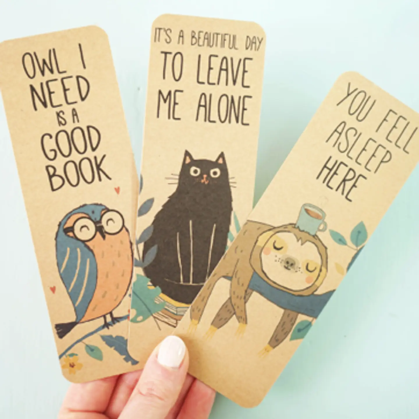 Separadores de libros personalizados 2