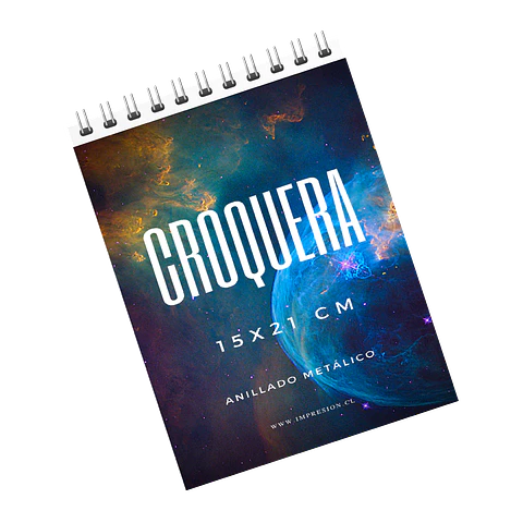 Croquera 15 x 21 cm